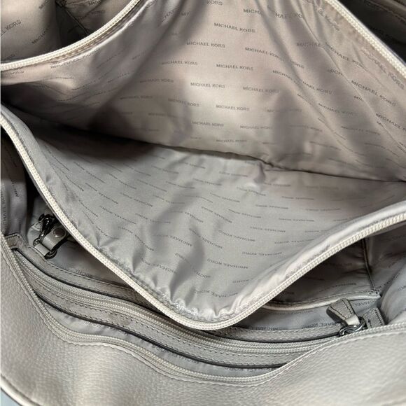 Michael Kors Leather Tote with Chain Straps - Picture 12 of 13